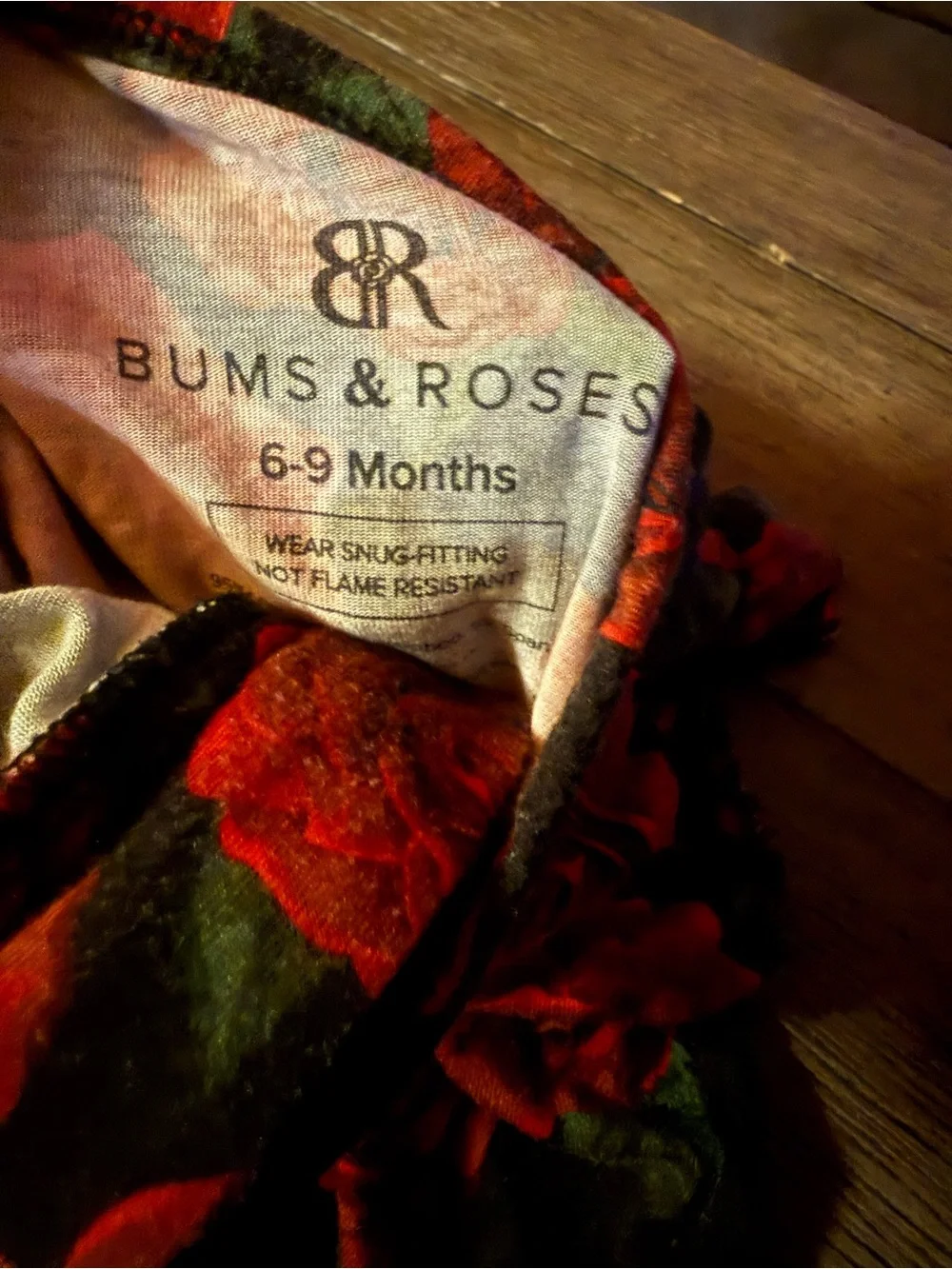 Caden Lane & Bums & Roses Bamboo Footies
